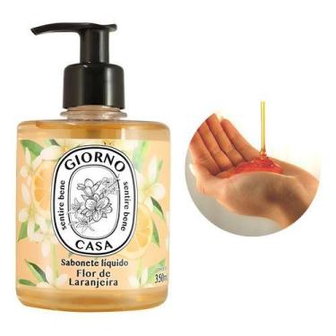 Imagem de Sabonete Liquido Perfumado Corpo Mão 350ml Giorno Aromas