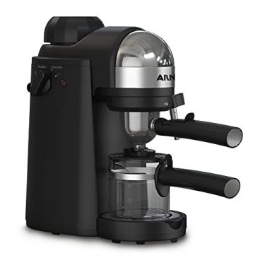 Imagem de Cafeteira Espresso Arno Mini Espresso Compacta 1000W com acabamento Inox, bico vaporizador para leite e 4 bar de pressão CMME 127v