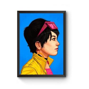 Imagem de Poster Moldurado X Men Jubileu - Fanarte
