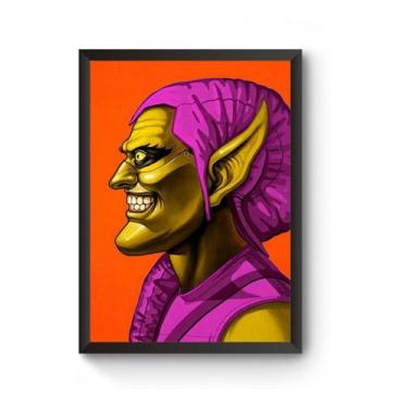 Imagem de Quadro Decorativo Homem Aranha Duende Verde - Fanarte