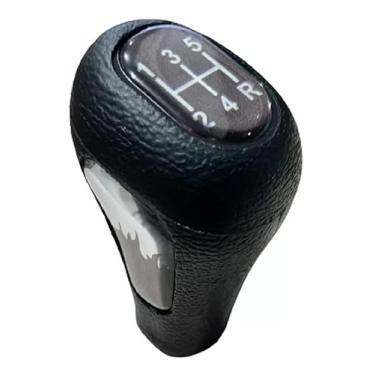 Imagem de Manopla Bola De Câmbio 5 Marchas Esportiva Universal Cinza