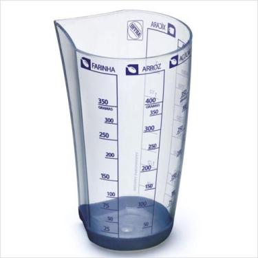 Imagem de Copo medidor graduado 500ml com 5 medidas base emborrachada - Arthi, A