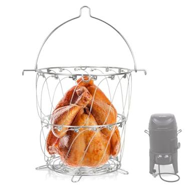 Imagem de Cesta de fritadeira de peru para grelhar grande e fácil