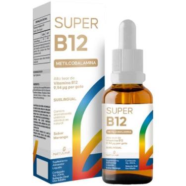 Imagem de Super Vitamina B12 Metilcobalamina Sublingual 20ml - Natulha Sabor:Mor