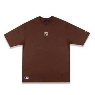 Imagem de Camiseta New Era Regular New York Yankees MLB Marrom-Unissex