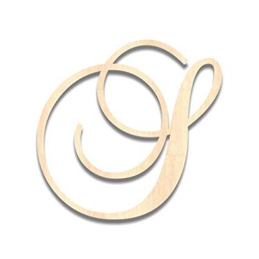 Imagem de Back40Life - Letra do monograma de madeira com corte preciso - P médio