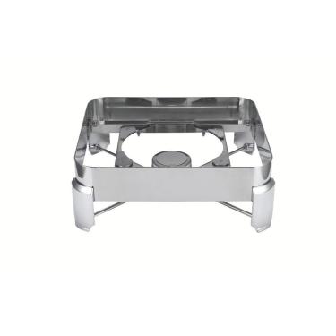 Imagem de Suporte Para Rechaud Tramontina Banho Maria Gn 2-3 Em Aço Inox Com Fogareiro Tramontina