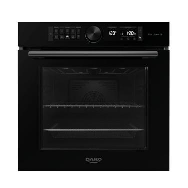 Imagem de Forno de Embutir Elétrico de Cozinha Dako Diplomata 80L 2990W com Air Fryer Touch Preto...
