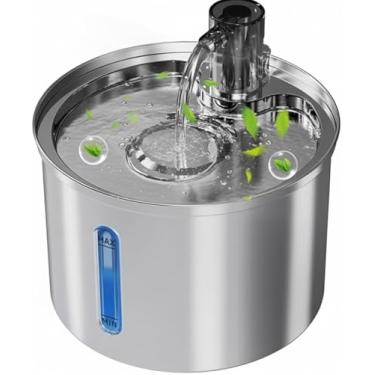 Imagem de Umidificador de Ar Ultrassônico com Reservatório de Água, Difusor de Aromas em Aço Inox, Indicador de Nível, Luz LED, 2.5L