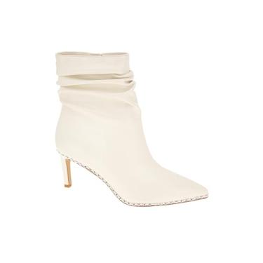 Imagem de BCBGeneration Bota feminina Manda Fashion, branca, 35, Branco, 6.5