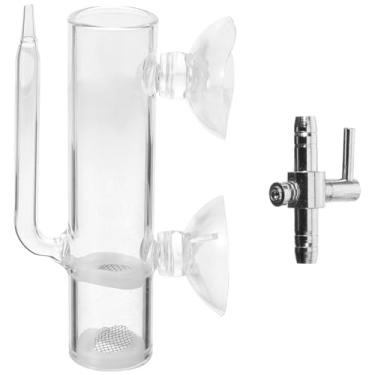 Imagem de VOSAREA 1 conjunto de caixa de incubadora de camarão de vidro para incubadora de sucção para salmoura, ovos de camarão, peixe, criador, recipiente com design de isolamento, fácil de limpar para