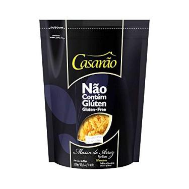 Imagem de Macarrão de Arroz Fusili Sem Glúten Casarão 500g