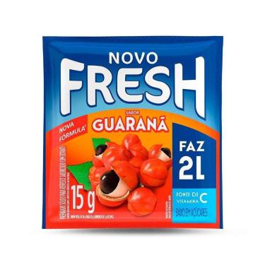 Imagem de Refresco em Pó Fresh Guaraná 15g Display com 15 Unidades