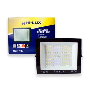Imagem de Refletor Led 100W Smd Prova Dágua Ip66 Holofote 6500K