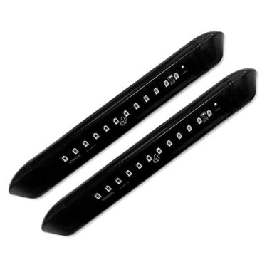 Imagem de Dream Lighting Luzes LED para barco marinho RV Exterior Varanda Luminária de Toldo 12 V Tira à prova d'água para Barco Cortesia Deck Pesca Noturna, Iluminação Azul, 17,78 cm, Pacote com 2