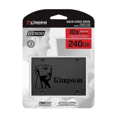 Imagem de SSD 240GB Kingston Disco sólido interno Sata Ill  HD 2.5 Q500 SQ500S37