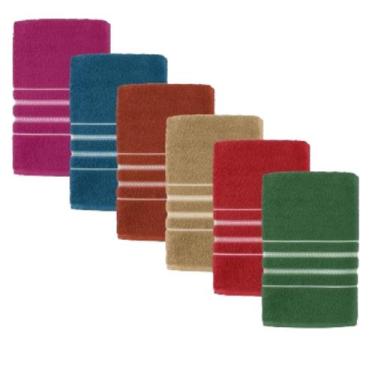 Imagem de Kit 2 toalha De Rosto Teka 100% Algodão Macia Seca Rapido, Azul