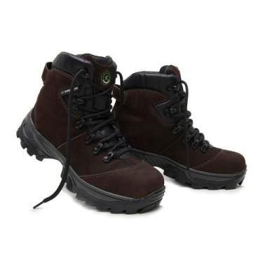 Imagem de Bota Adventure Anti Perfuro Cano Alto Everest K3 Marrom - Kallucci, 39
