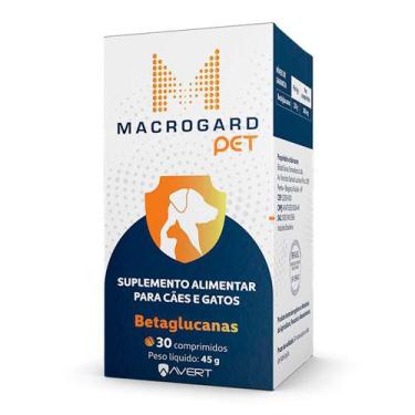 Imagem de Suplemento Macrogard Pet Cães e Gatos Avert C/30 Comprimidos - AVERT S