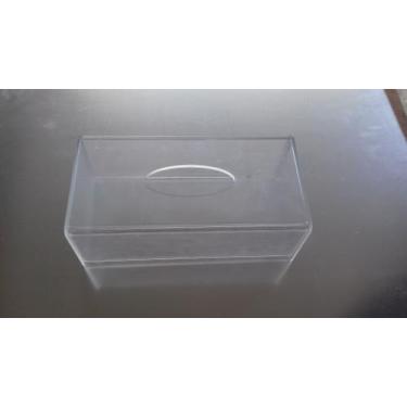 Imagem de Porta Papel Lenço Umedecido Acrílico 25x12x8 Transparente - AGV Criaçõ