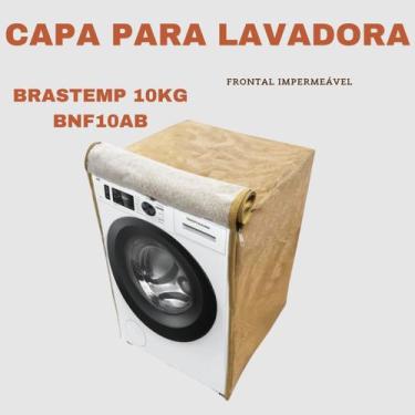 Imagem de Capa para lavadora brastemp 10kg bnf10ab impermeável flex - Capas Flex