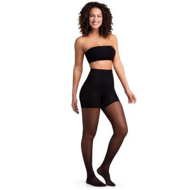 Imagem de Meia Calça Trifil Impulse Wo 6937 Levanta Bumbum Modeladora, Preto, EG