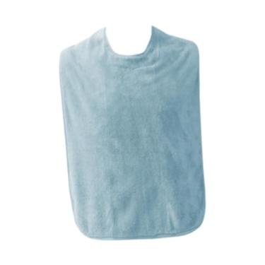 Imagem de Zialofi Babadores para adultos para comer capa de proteção de refeição com alça ajustável lavável protetor de jantar para idosos mulheres idosas