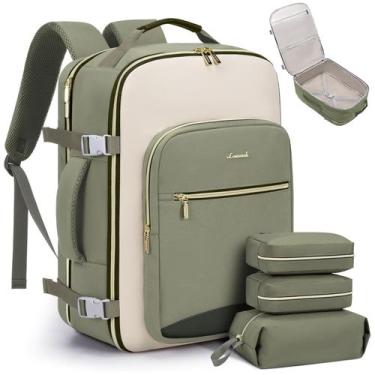 Imagem de Mochila de Viagem LOVEVOOK 40L com Cubos de Embalagem - Para Homens e 