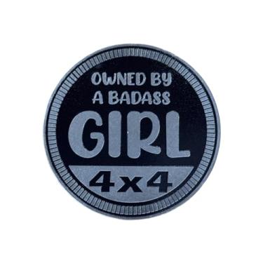 Imagem de Crachá de metal 10 x 10 cm para qualquer veículo 4 x 4 feito por CUSTOM4 x 4BADGES