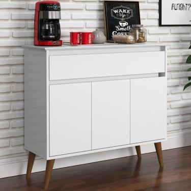 Imagem de Aparador Buffet 3 Portas Brisbane Branco