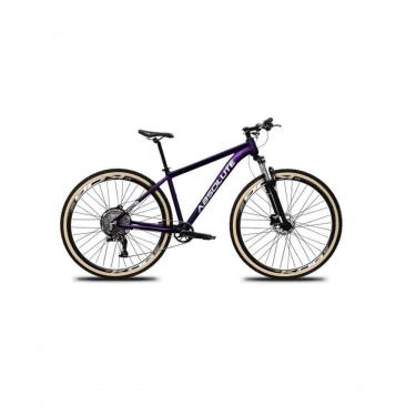 Imagem de Bicicleta Aro 29 Absolute Nero 5 Aluminio 12v Garfo C/trava K7 Freios Hidráulicos Kit 1x12 Pneu C/faixa - Roxo Tam.15