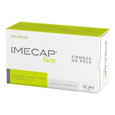 Imagem de Imecap Face 30 Cápsulas - Nutracêutico Colágeno Hidrolisado p/ Firmeza