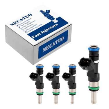 Imagem de Conjunto de 4 injetores de combustível - Compatível com Mitsubishi Lancer 2008-2013 Outlander Sport 2011-2013 2.0L L4 VIN:U - Substitui FJ973 1465A029 800-2009N