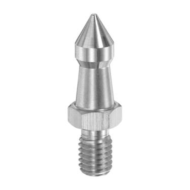 Imagem de PATIKIL Ponta de tripé de rosca M8, parafuso de pino de aterramento para tripé de câmera de aço inoxidável (38 mm) para peças de reposição de perna de monopé, prata
