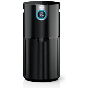 Imagem de Purificador de Ar para Espaços até 111m2 com Filtro HEPA e Painel Digital, Shark HP202 Clean Sense MAX, Preto