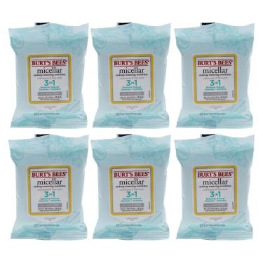 Imagem de Toalhetes de remoção de maquiagem Burts Bees Micellar Coconut Lotus