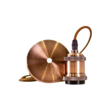 Imagem de Kit 2 Luminárias Pendente Com Lâmpadas Led Vintage Pêra - Kit Pendente