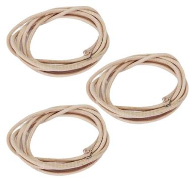 Imagem de 3 Correias De Couro Para Máquina De Costura De Pedal Antiga - Singer