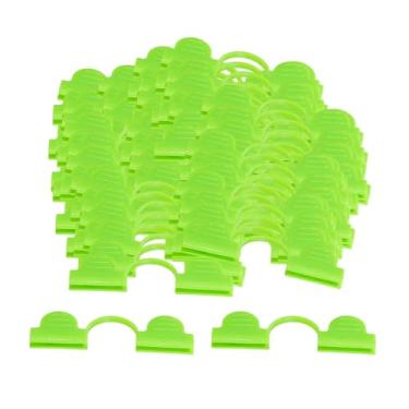 Imagem de FashionCha 100 Clipes de Fixação para Filme de Estufa, Clipes de Fixação para Tela de Sombreamento, Ferramentas de Fixação Reutilizáveis ​​para Tubos de Estrutur, 8mm