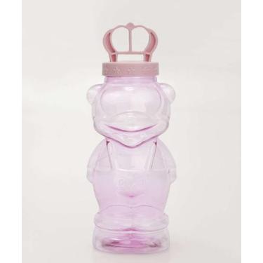 Imagem de Garrafa Squeeze Urso Marisa 600ml-89375, UN, Rosa