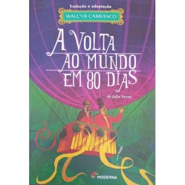Imagem de Livro - A volta ao mundo em 80 dias - moderna