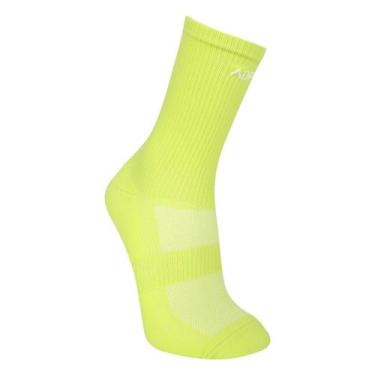 Imagem de Meia Olympikus Corre 4, Verde, Branco, 39/44