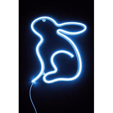 Imagem de Luminária Neon LED Decorativa de Páscoa Diversos Modelos Cores - Comer