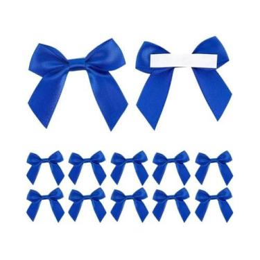 Imagem de Laço Artesanal Com Adesivo Para Caixa De Presente De Natal, Decoração 