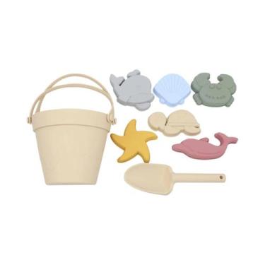 Imagem de Conjunto de Brinquedos de Praia para Crianças (8 Peças) - Caixa de Are