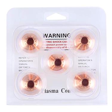 Imagem de Consumíveis de corte de plasma para soldagem de bens de plasma protetores de copo de plasma 5 peças copo de proteção de plasma sofisticado para tocha de corte 220798