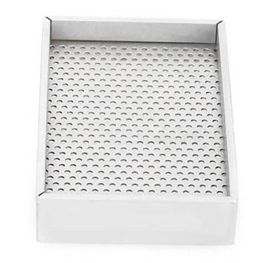 Imagem de Suporte de bandeja de armazenamento de peças de relógio Placa de secadora Moldura de alumínio Organizador de malha de aço