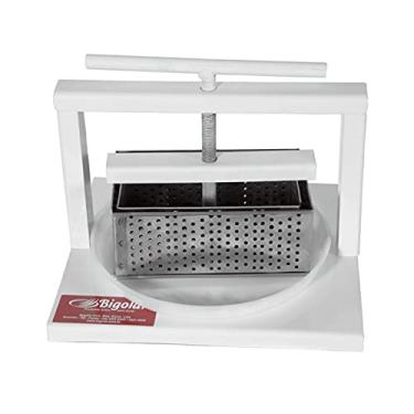 Imagem de Prensa Para Queijos Bigolar 2 Formas Retangulares 1Kg E 2Kg Inox