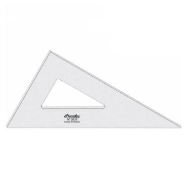 Imagem de Esquadro Acrilico 2632 - 60 Graus - 32cm Trident