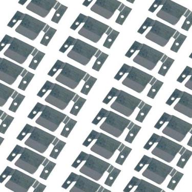 Imagem de 50 Pares Conector Cabeceira Sofá Painel Tvs União Encaixe Aço Galvaniz